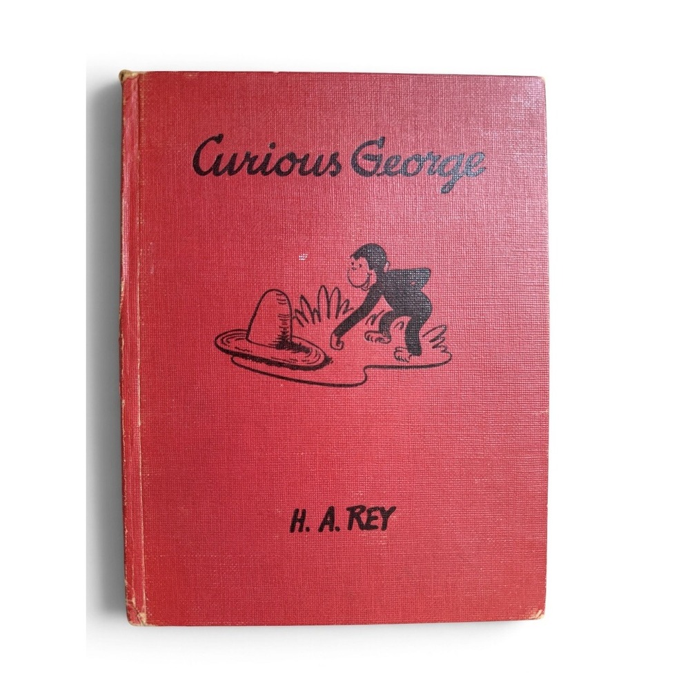 RARE Curious George By H. A. REY First Edition Printing Dated 1941 Collectors